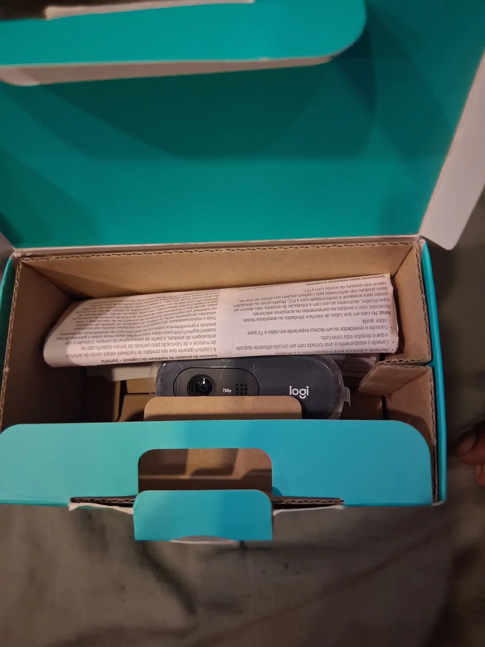 Logitech C270 HD Webcam - Black